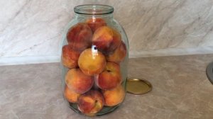 Очень вкусный персик. Как законсервировать персики