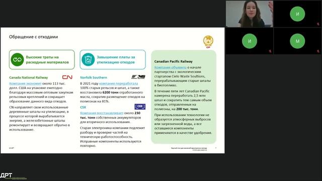 Вебинар для компаний сектора железнодорожных перевозок смотреть онлайн
