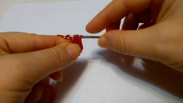 Сердечко крючком.Валентинка крючком.Вязание крючком.Crochet heart. Valentine's card crochet.Crochet