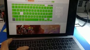 MacBook a1706 s key not working red spot on screen