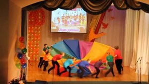 Прикольный Танец Радуга Зрелище незабываемое