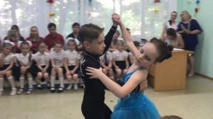 Бальный танец. Выпускной из 1 класса