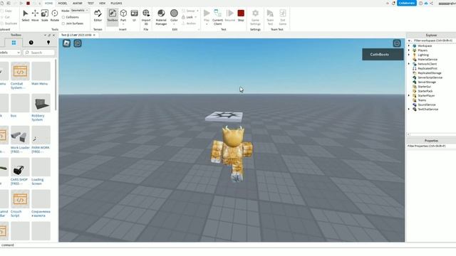 Как сделать Shift To Run в Roblox Studio