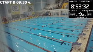 24-25 ноября 2023 г. Республиканские соревнования среди школьников по плаванию «Олимпийские надежды»