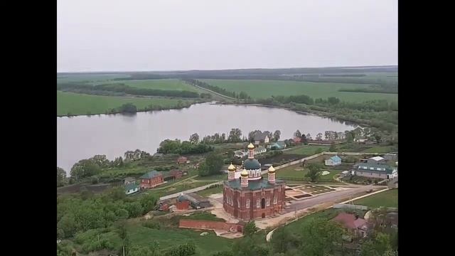 Сезеновская обитель с высоты птичьего полета