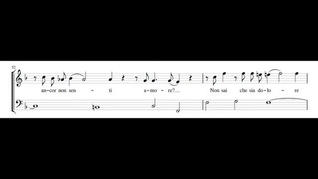 BENEDETTO FERRARI: Queste pungenti spine PDF SCORE смотреть онлайн