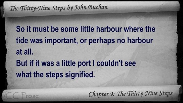 Chapter 09 - The Thirty-Nine Steps by John Buchan - The Thirty-Nine Steps смотреть онлайн
