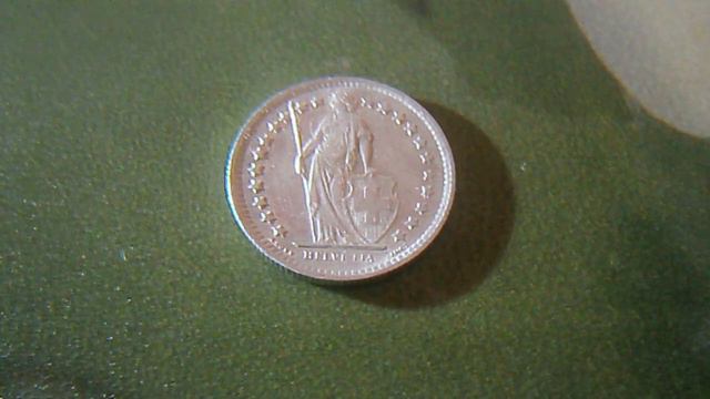 Монета 1/2 франка 1963 Швейцария Серебро смотреть онлайн