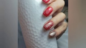 Дизайн " Червоне золото"?. / Ідея! ?/ Пози рук? #shorts  #дизайн # #nails #art