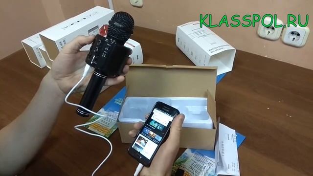 Видео Обзор беспроводного караоке микрофона WS 858 от АСТ Красноярск смотреть онлайн