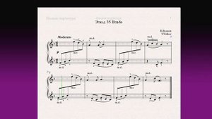Этюд 35 Etude Фортепиано 1 класс / Piano 1 grade