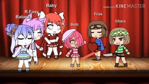 ||Песенный батл|| ||Фнаф 5 vs андертейл|| ||Gacha Life||