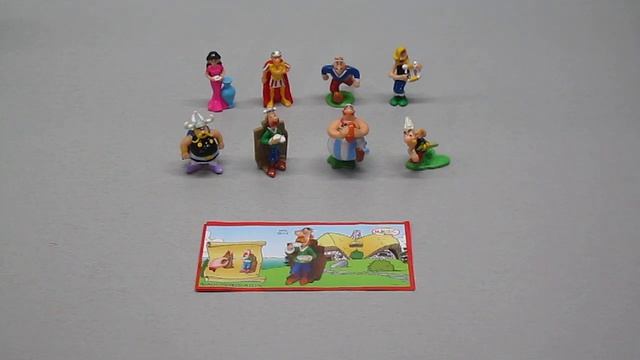 АСТЕРИКС - ASTERIX (2012) Kinder Surprise - серия из Киндер Сюрприза с большим количеством варианто смотреть онлайн