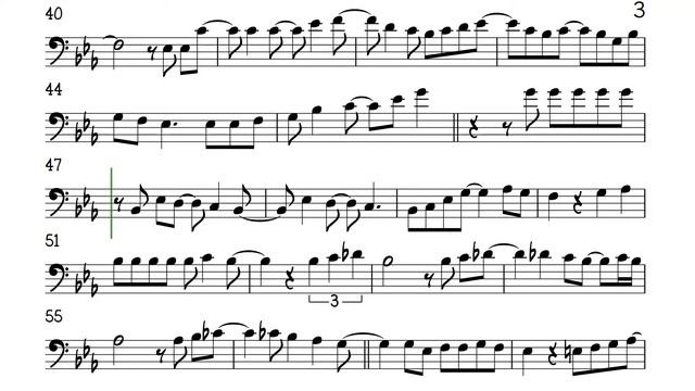 How Deep Is Your Love Cello Trombone Sheet Music Backing Track Play Along Partitura Smooth Jazz смотреть онлайн