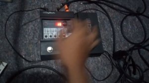 Digitech Element XP high gain & drums pattern sample