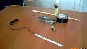 Простейшая подсветка для роликов