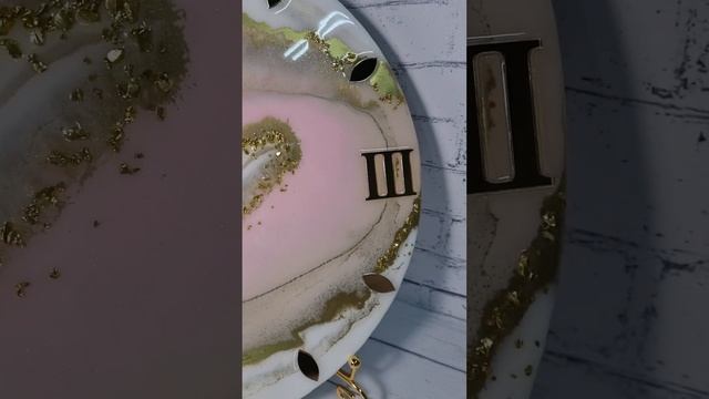 Часы из эпоксидной смолы диаметр 30см смотреть онлайн