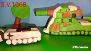 Все серии 6-го сезона пластилиновых 3д мультика про танки-S.V.1068