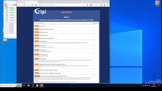 INSTALLER XAMPP + INSTALLER GLPI | Mars2023 смотреть онлайн