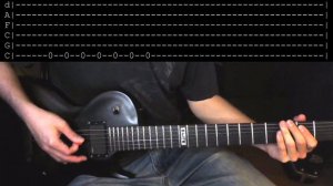 How to play KEINE LUST w/Tabs! - Rammstein