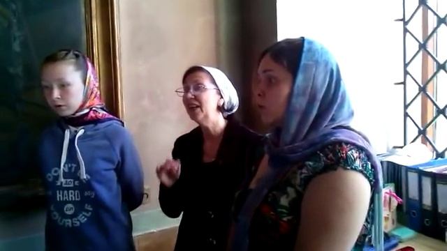 Семейный клирос! Антифоны. Литургия 20 июля. смотреть онлайн