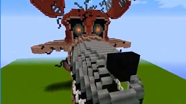 Майнкрафт постройка кошмарного фокси смотреть онлайн