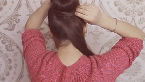 Как быстро сделать пучок из волос с помощью бублика |1 и 2|вариант