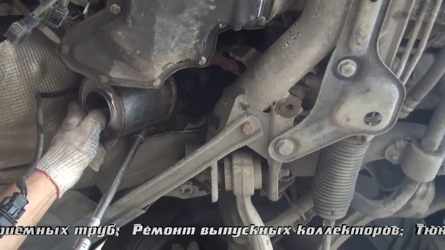 Удаление катализаторов на Mercedes. Удаление катализаторов на Mercedes в СПб.