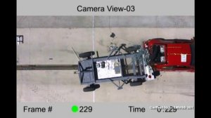1998-2011 Volkswagen New Beetle FMVSS 301 Rear Crash Test (50 Mph)