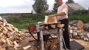 Двухсторонний дровокол своими руками. Колит от 0 до 70 см в диаметре