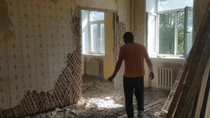 демонтаж перегородки в старом фонде