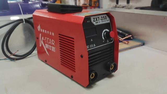 Mini portable DC inverter welding machine K-star zx7- 250 full review||Best welding for beginners|| смотреть онлайн
