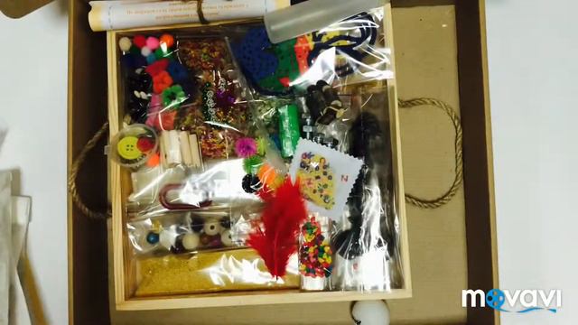 Sensory Box (размер L) набор для мелкой моторики и речи смотреть онлайн