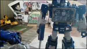 Трансформеры Анимация Stop Motion (Искра Земли) Оптимус Прайм и Мегатрон VS Саундвейва (РУС. Дубляж