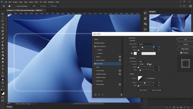 GlassMorphism Style Effect - Photoshop Tutorial смотреть онлайн