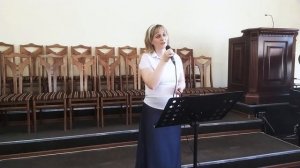 пение " Мы с вами столько верст уже прошли"