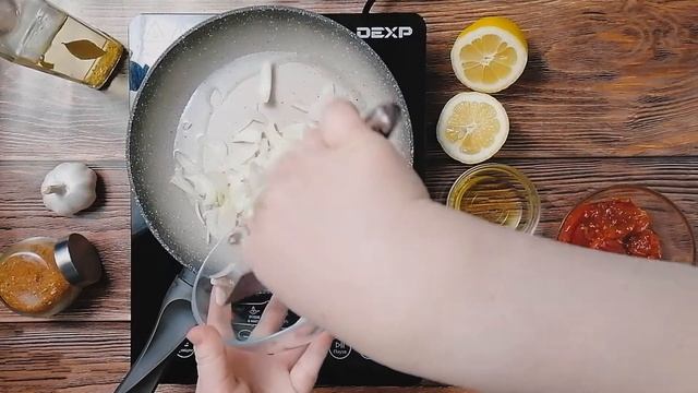 Скумбрия с чесноком и паприкой на гриле Tefal I Гарнир из глазированного картофеля с томатами