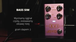 JOYO R-13 XVI - zrób z gitary BAS lub ORGANY! Poradnik Gitarowy!