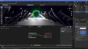 Abstract Sci-fi Environment Loop - Blender Tutorial