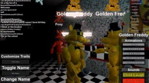 золотой фредди играет в roblox