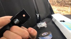 Покупка и установка багажника (шпалы) аэродинамические на крышу. Лада Гранта 2019 года.