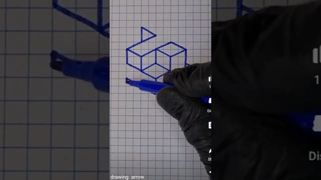 3D drawing arrow