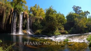 Музыка для релаксации на 20 минут. Лесной водопад. Успокаивающая музыка для медитации.