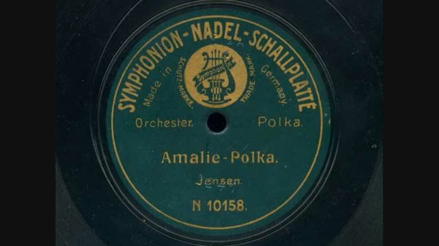 Amalie-Polka (Symphonion-Nadel-Schallplatte) - Schellack