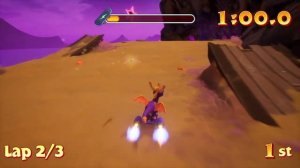 Spyro Reignited Trilogy - Lost Fleet: Skate Race the Rynocs (Without Doing Tricks)