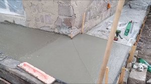 Отмостка вокруг частного дома. Строительно ремонтные работы г. Луганск