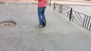 Уроки езды на моноколесе. Урок 3 - Повороты