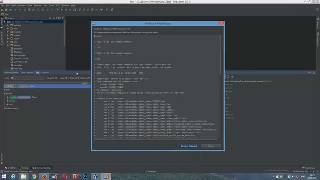 Работа с git - Rebase смотреть онлайн