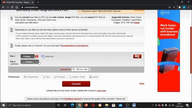 Word To PDF Converter Online Free | How To Convert Word Document To PDF смотреть онлайн