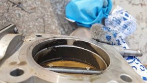 Как почистить ДРОССЕЛЬНУЮ ЗАСЛОНКУ на Subaru Tribeca/ мотор EZ30 / THROTTLE CLEANING